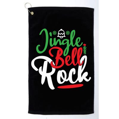 Jingle Bell Rock Christmas Golf Towel