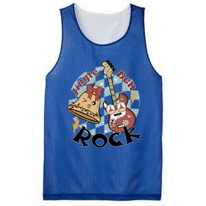 Jingle Bell Rock Hippie Christmas Christmas Vibes Gift Mesh Reversible Basketball Jersey Tank