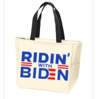 Joe Biden Ridin With Biden Riding With Biden Zip Tote Bag