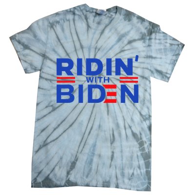 Joe Biden Ridin With Biden Riding With Biden Tie-Dye T-Shirt