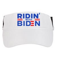 Joe Biden Ridin With Biden Riding With Biden Adult Drive Performance Visor
