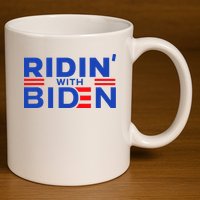 Joe Biden Ridin With Biden Riding With Biden 11oz C Handle Ceramic Mug
