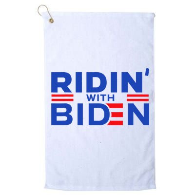 Joe Biden Ridin With Biden Riding With Biden Golf Towel