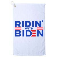 Joe Biden Ridin With Biden Riding With Biden Golf Towel
