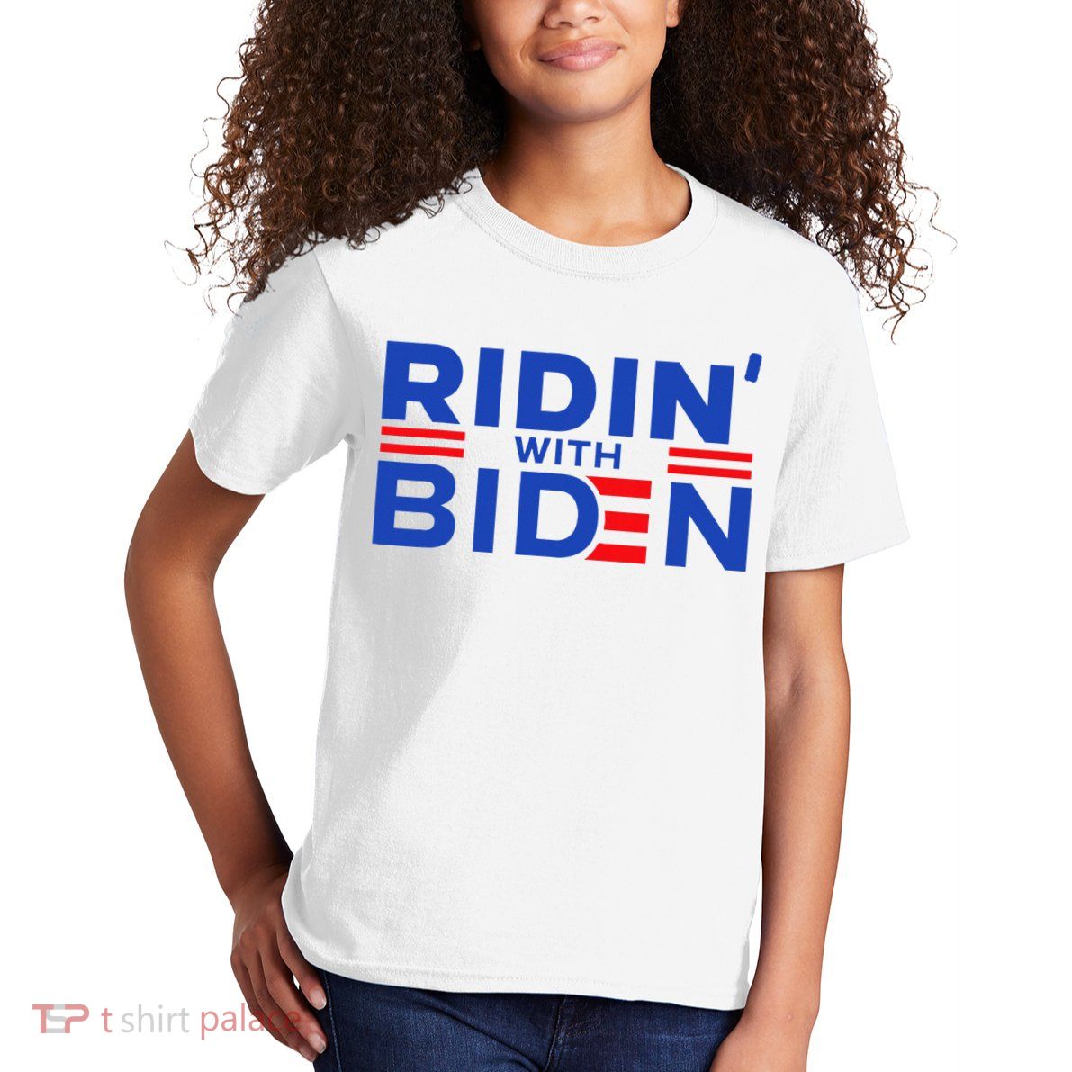 Joe Biden Ridin With Biden Riding With Biden Kids T-Shirt