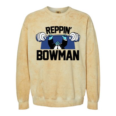 Jamaal Bowman Reppin Bowman Colorblast Crewneck Sweatshirt