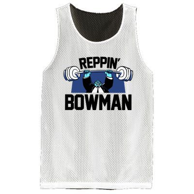 Jamaal Bowman Reppin Bowman Mesh Reversible Basketball Jersey Tank