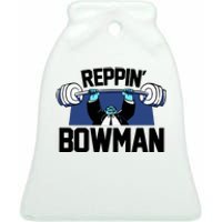 Jamaal Bowman Reppin Bowman Ceramic Bell Ornament