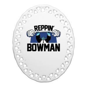 Jamaal Bowman Reppin Bowman Ceramic Oval Ornament