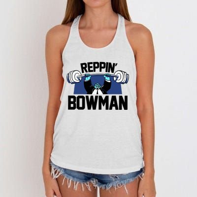 Jamaal Bowman Reppin Bowman Women's Knotted Racerback Tank