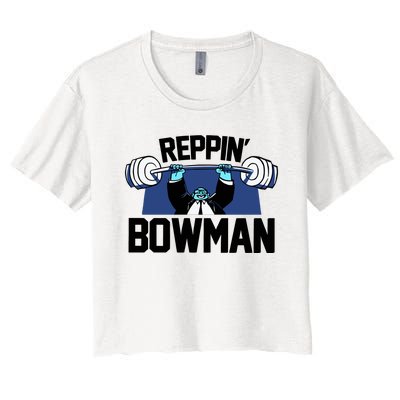 Jamaal Bowman Reppin Bowman Women's Crop Top Tee