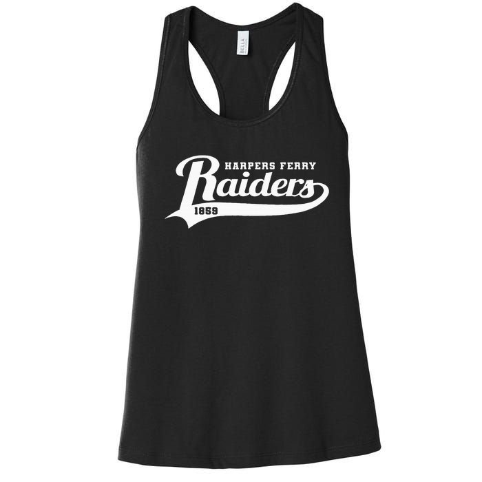 John Brown Raid Harpers Ferry Women's Racerback Tank