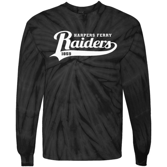 John Brown Raid Harpers Ferry Tie-Dye Long Sleeve Shirt