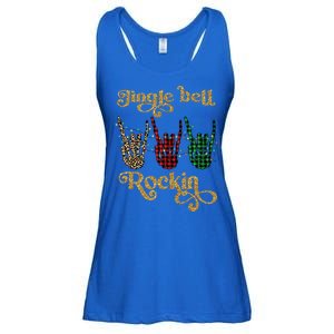 Jingle Bell Rockin Merry Christmas Santa Rock Fan Funny Gift Xmas Gift Ladies Essential Flowy Tank