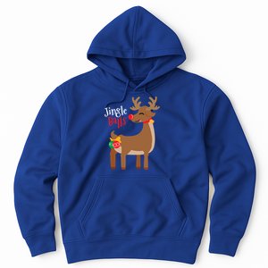 Jingle Balls Reindeer Naughty Friend Christmas Gift Great Gift Hoodie