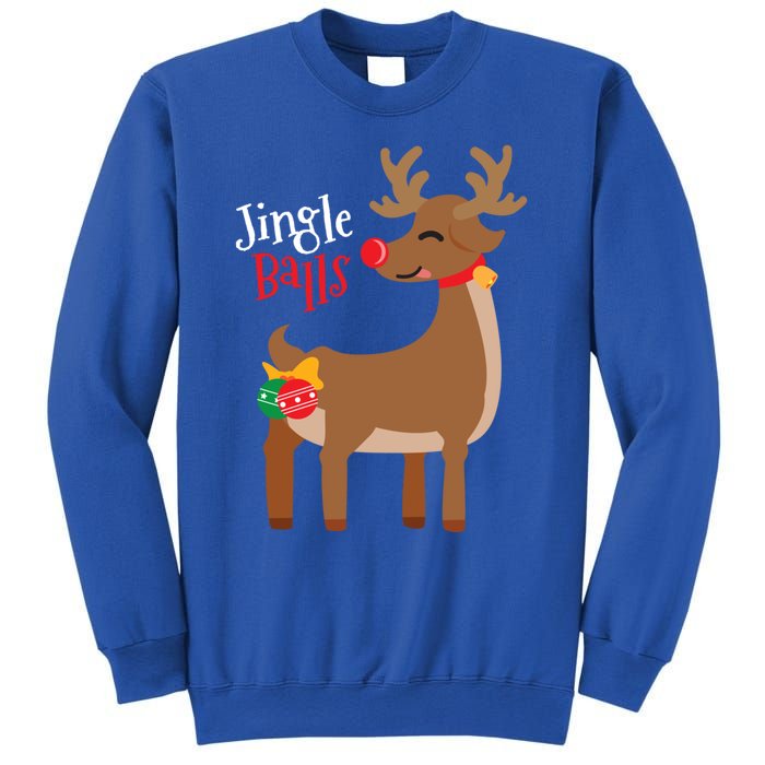 Jingle Balls Reindeer Naughty Friend Christmas Gift Great Gift Sweatshirt