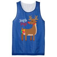 Jingle Balls Reindeer Naughty Friend Christmas Gift Great Gift Mesh Reversible Basketball Jersey Tank