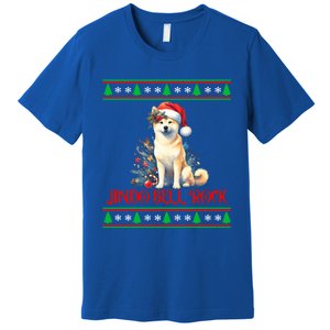 Jindo Bell Rock Cute Xmas Jindo Dog Santa Christmas Puns Cool Gift Premium T-Shirt