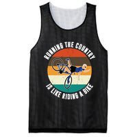 Joe Biden Running The Country Is Like Riding A Bike Mesh Reversible Basketball Jersey Tank