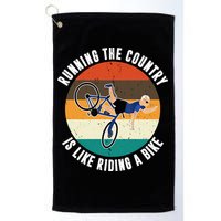 Joe Biden Running The Country Is Like Riding A Bike Golf Towel