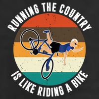 Joe Biden Running The Country Is Like Riding A Bike Golf Towel