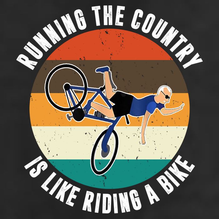 Joe Biden Running The Country Is Like Riding A Bike Golf Towel