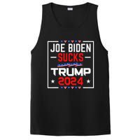 Joe Biden Sucks Trump 2024 For President Political Election PosiCharge Competitor Tank