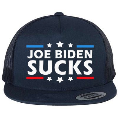 Joe Biden Sucks Funny Antibiden Election Flat Bill Trucker Hat