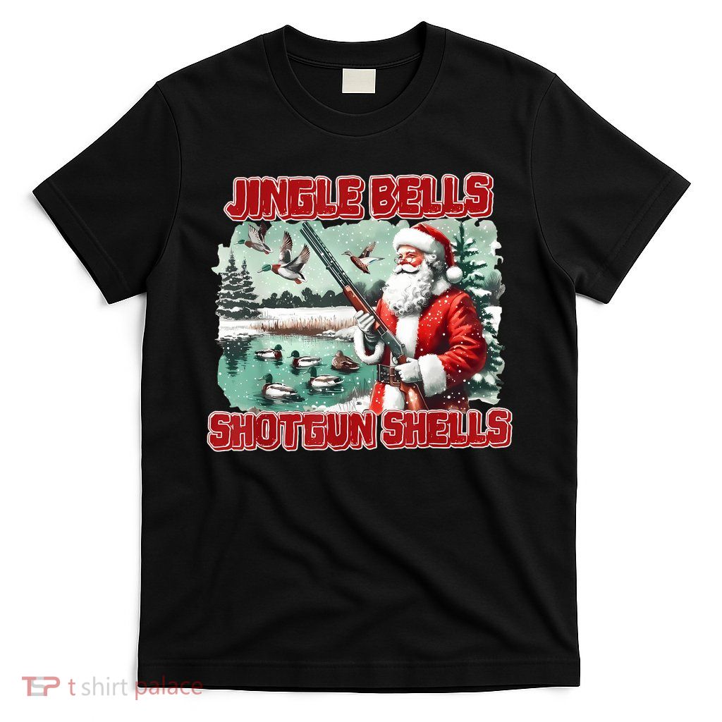 Jingle Bells Shotgun Shells Vintage T-Shirt