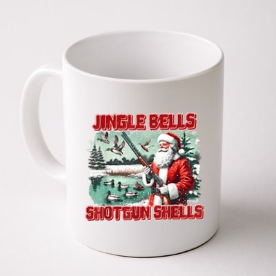 Jingle Bells Shotgun Shells Vintage Coffee Mug