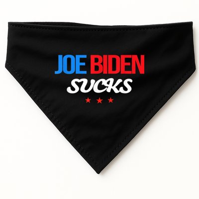 Joe Biden Sucks Funny Anti Joe Biden USA-Made Doggie Bandana