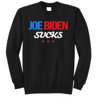 Joe Biden Sucks Funny Anti Joe Biden Tall Sweatshirt