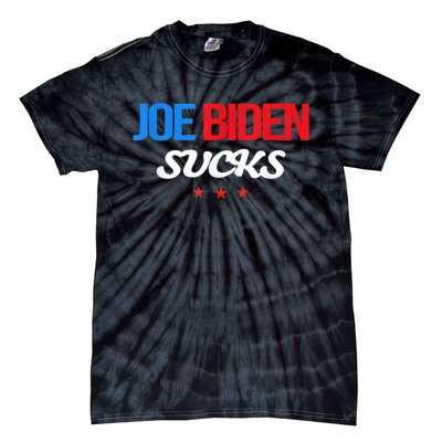 Joe Biden Sucks Funny Anti Joe Biden Tie-Dye T-Shirt