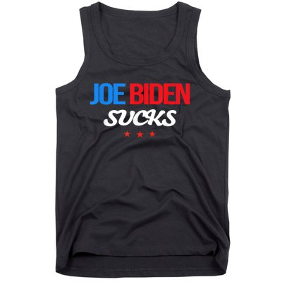 Joe Biden Sucks Funny Anti Joe Biden Tank Top