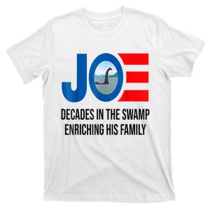 Joe Biden Swamp Monster Enrich Family Anti Liberal Democrats T-Shirt