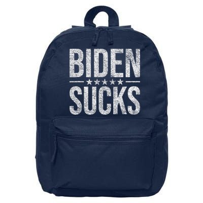 JOE BIDEN SUCKS ANTI BIDEN Biden Suck 16 in Basic Backpack