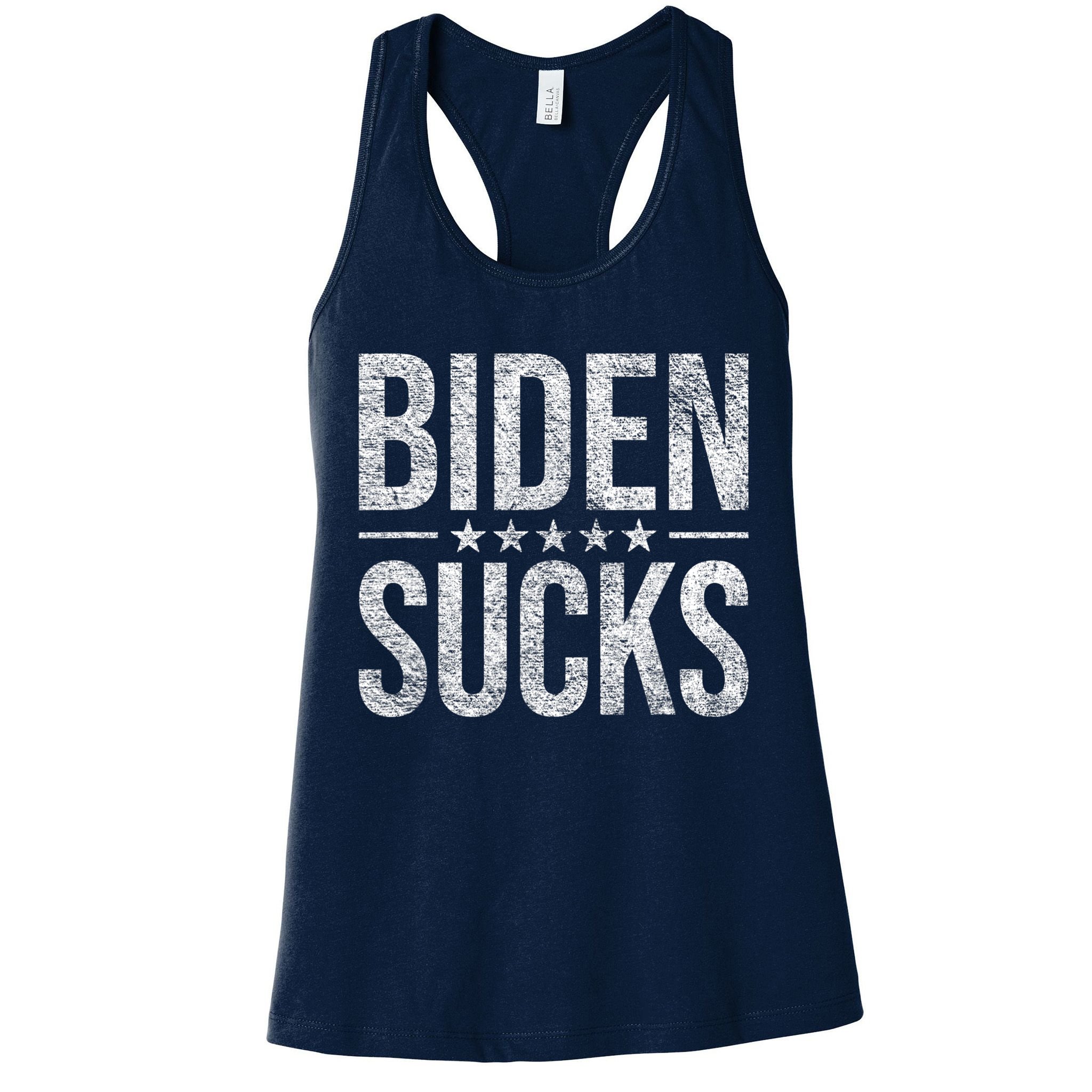 JOE BIDEN SUCKS ANTI BIDEN Biden Suck Womens Tank Top