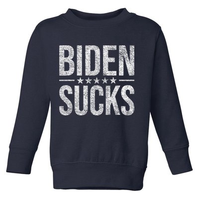 JOE BIDEN SUCKS ANTI BIDEN Biden Suck Toddler Sweatshirt