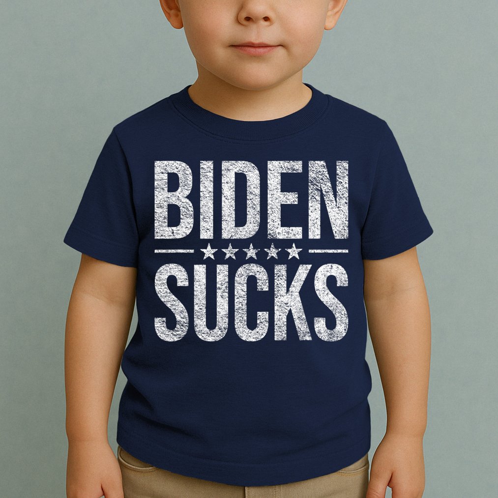 JOE BIDEN SUCKS ANTI BIDEN Biden Suck Toddler T-Shirt