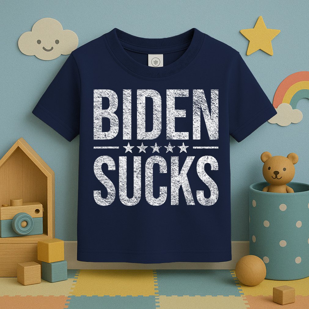 JOE BIDEN SUCKS ANTI BIDEN Biden Suck Toddler T-Shirt