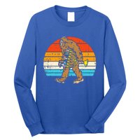 Jewish Bigfoot Sasquatch Menorah Hanukkah Chanukah PJs  Long Sleeve Shirt