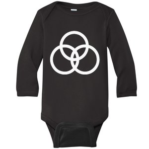 John Bonham Symbol Baby Long Sleeve Bodysuit