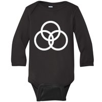 John Bonham Symbol Baby Long Sleeve Bodysuit