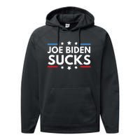 Joe Biden Sucks Funny Antibiden Election Political Performance Fleece Hoodie