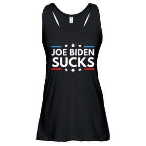 Joe Biden Sucks Funny Antibiden Election Political Ladies Essential Flowy Tank