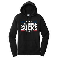 Joe Biden Sucks Funny Antibiden Election Political Women's Pullover Hoodie