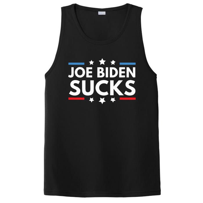 Joe Biden Sucks Funny Antibiden Election Political PosiCharge Competitor Tank