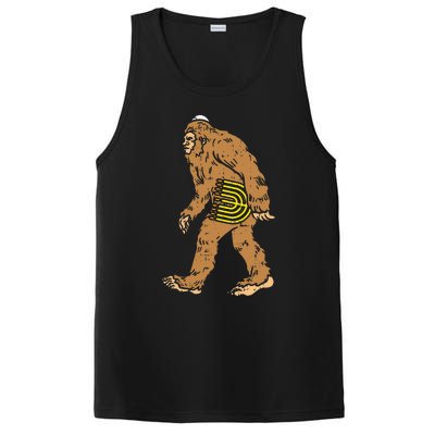 Jewish Bigfoot Sasquatch Carry Menorah Funny Hanukkah Gift  PosiCharge Competitor Tank