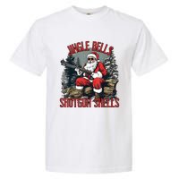 Jingle Bells Shotgun Shells Funny Santa Bruh Gun Garment-Dyed Heavyweight T-Shirt