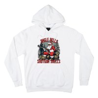 Jingle Bells Shotgun Shells Funny Santa Bruh Gun Hoodie